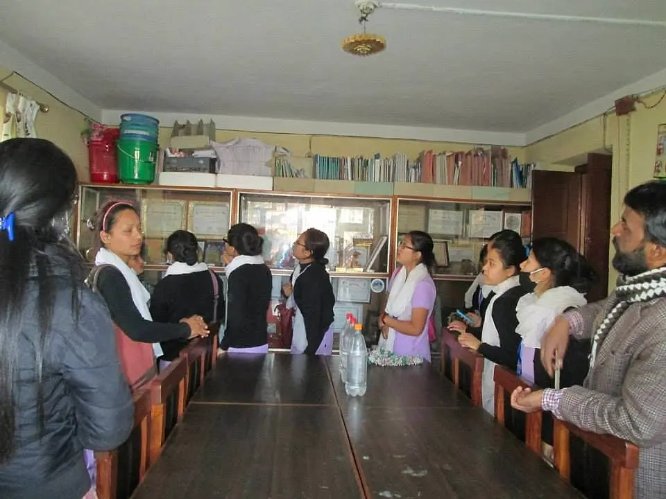 Nursing students from Alka Institute of Medical Sciences on a visit to NEPCEMAC